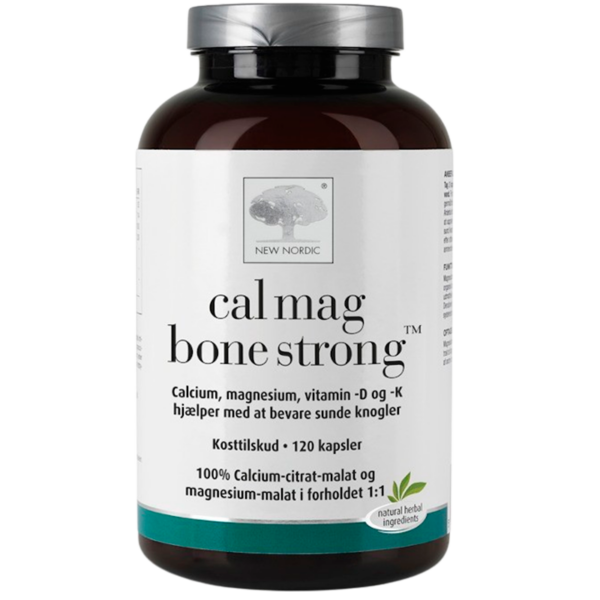 New Nordic Cal Mag Bone Strong (120 kaps)  (New Nordic_1)