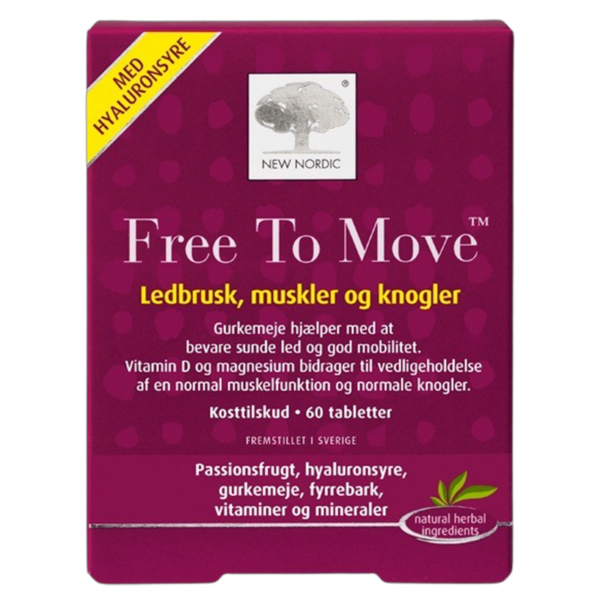 New Nordic Free To Move (60 tab)  (New Nordic_1)