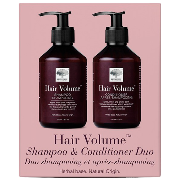 New Nordic Hair Volume Shampoo & Conditioner Pakke (1 sæt)  (New Nordic_1)