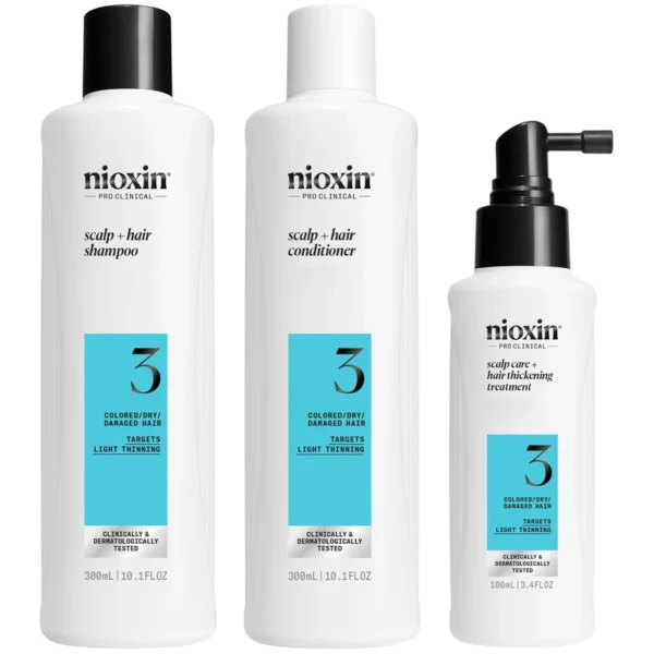 Nioxin System 3 Loyalty Kit 700 ml - Colored/Dry/Damaged Hair