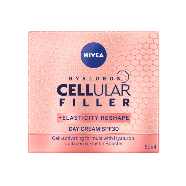 Nivea Cellular Hyaluron Filler + Elasticity Reshape Day Cream (50 ml)  (Nivea)