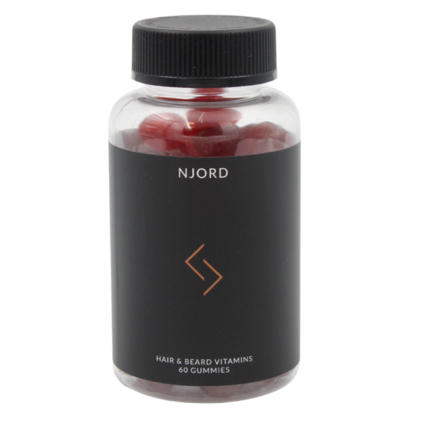 Njord Hair & Beard Vitamins (60 gummies)  (Njord)