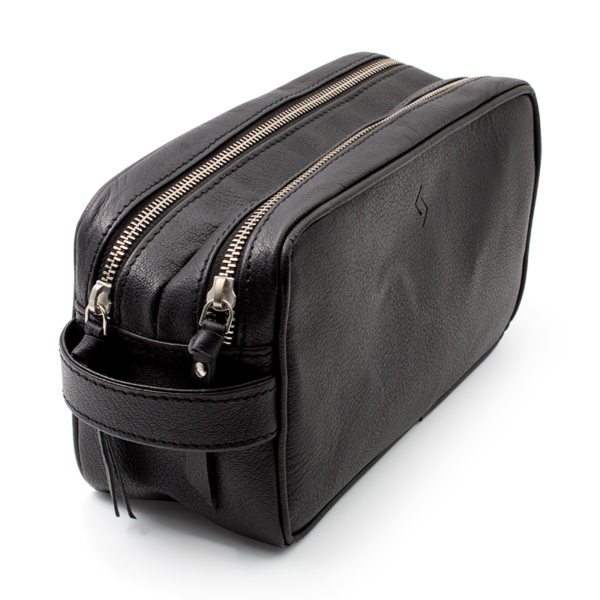 Njord Toilet Bag Goat Skin Black  (Njord)