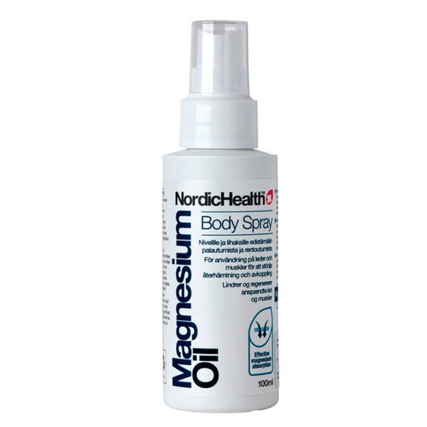 NordicHealth Magnesium spray original (100 ml)  (NordicHealth)