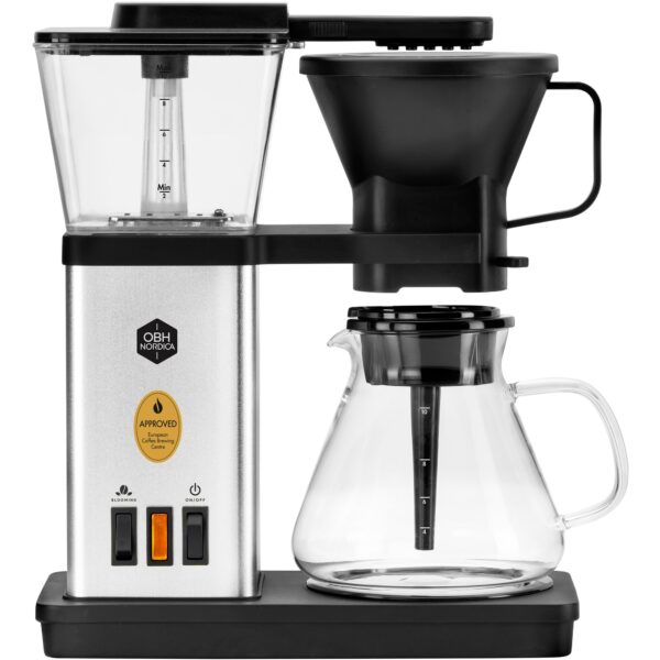 OBH Nordica Blooming Coffee Maker 1,25 liter, sølv