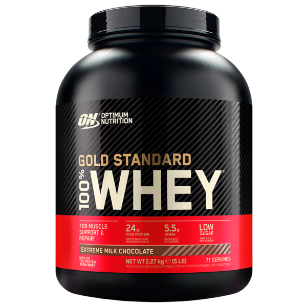 Optimum Nutrition Whey Gold Standard 100% Extreme Milk Chocolate (2270 g)  (Optimum Nutrition)