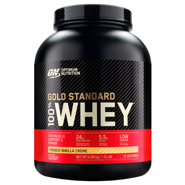 Optimum Nutrition Whey Gold Standard 100% French Vanilla (2280 g)  (Optimum Nutrition)