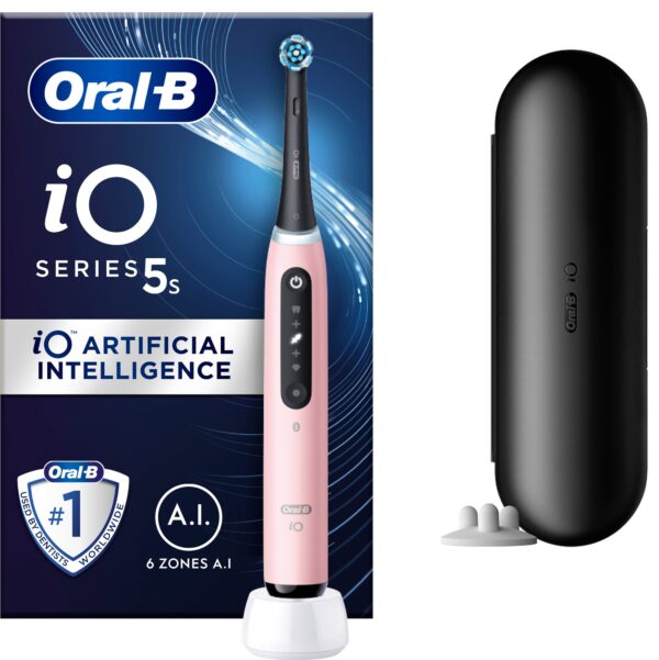 Oral-B iO 5s elektrisk tandbørste 414940 (blush pink) Pink