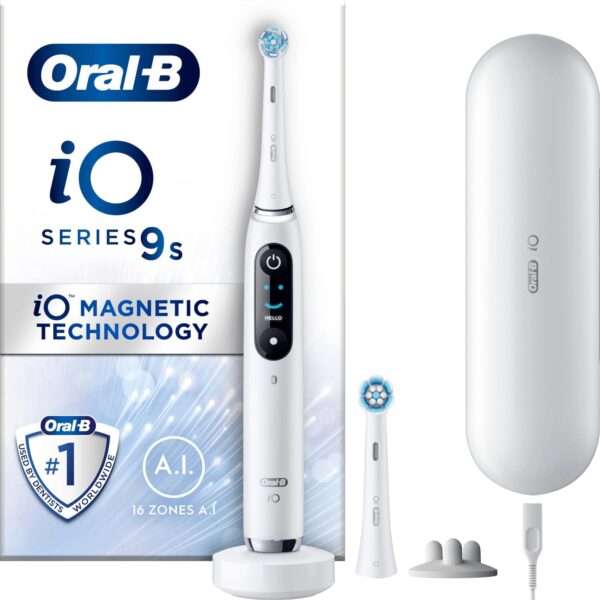 Oral-B iO 9s elektrisk tandbørste 387224 (hvid) Hvid