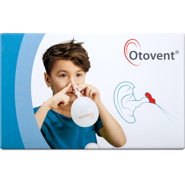 Otovent Ballon Og Næserør Til Trykudligning (1 sæt)  (Otovent)