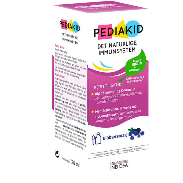 Pediakid Immunity strength Sirup Blueberry (125 ml)  (Pediakid)