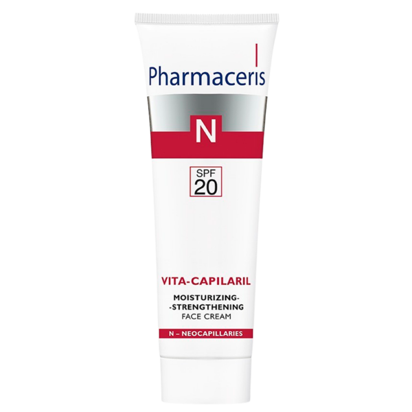 Pharmaceris N Vita-Capilaril Moisturizing-strengthening Face Creme SPF 20 (50 ml)  (Pharmaceris)