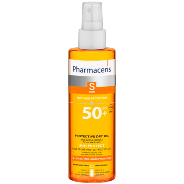 Pharmaceris S Sun Protective Dry Oil SPF 50+ (200 ml)  (Pharmaceris)