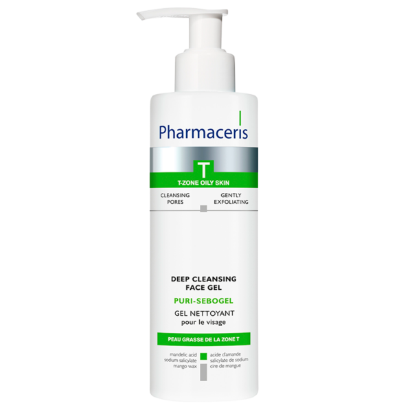 Pharmaceris T Puri-Sebogel Deep Cleansing Face Gel (190 ml)  (Pharmaceris)