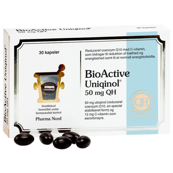 Pharma Nord BioActive Uniqinol 50 mg (Q10) (30 kapsler)  (Pharma Nord)