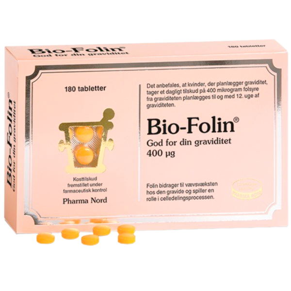 Pharma Nord Bio-Folin 400 µg (180 tabl)  (Pharma Nord)