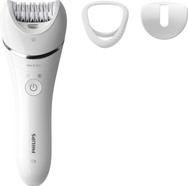 Philips 8000 Series Wet&Dry epilator BRE70000 Hvid