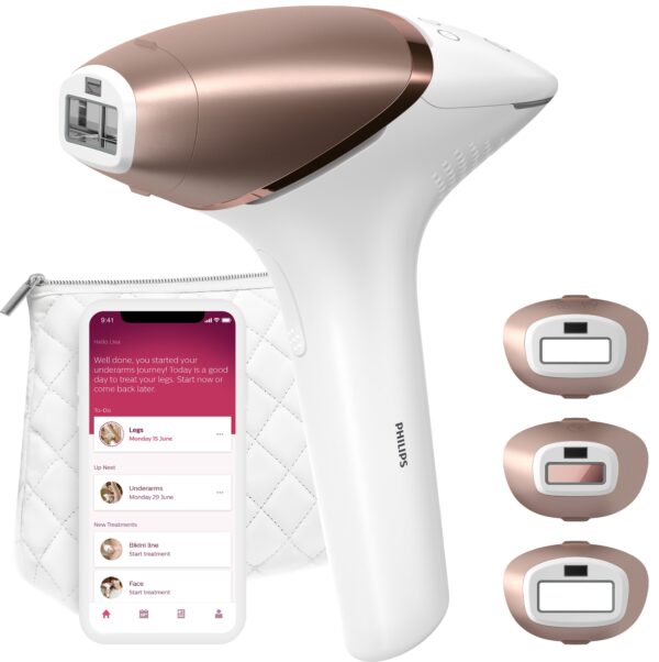 Philips Lumea Prestige IPL lysbaseret hårfjerner BRI955/00 Hvid