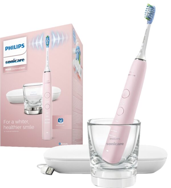 Philips Sonicare DiamondClean elektrisk tandbørste HX991129V2 (pink) Pink