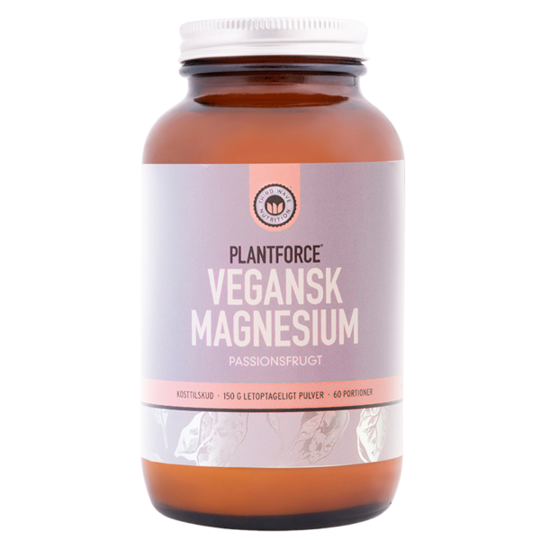 Plantforce Vegansk Magnesium Passionsfrugt (150 g)  (Plantforce)