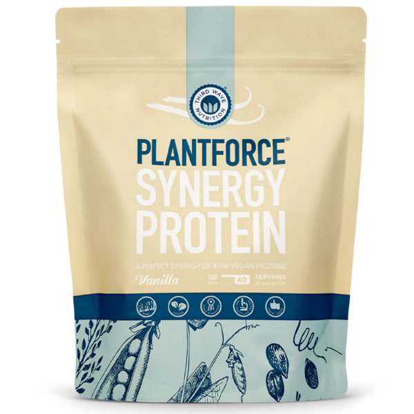 Plantforce Synergy Protein Vanilje (800 g)  (Plantforce)