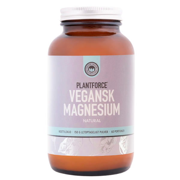 Plantforce Vegansk Magnesium Natural (150 g)  (Plantforce)