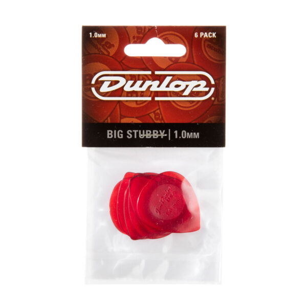 Dunlop Big Stubby 475P1.0  6 Pack 1.0mm