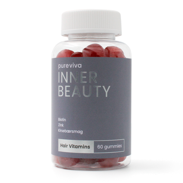 Pureviva Inner Beauty Hair Vitamins (60 gummies)  (Pureviva)