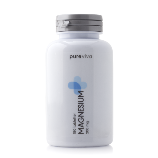 Pureviva Magnesium 200mg (180 tabl)  (Pureviva)