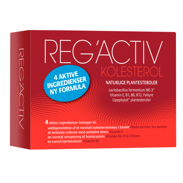 REGACTIV Kolesterol (60 tab)  (Natur Energi)