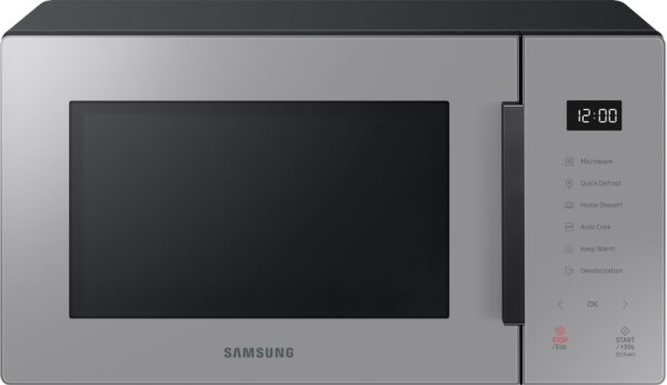 Samsung Bespoke mikrobølgeovn MS23T5018AG (clean grey) Rustfrit stål