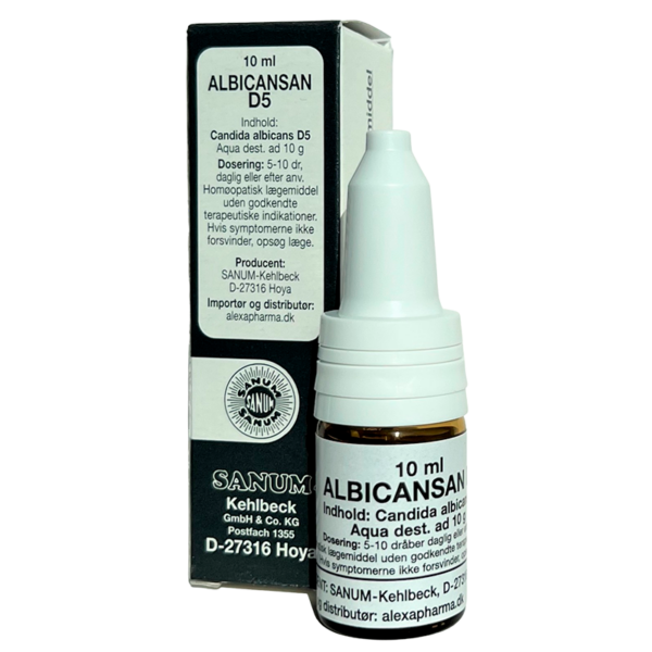 Sanum Albicansan Dråber D5 (10 ml)  (Alexapharma)