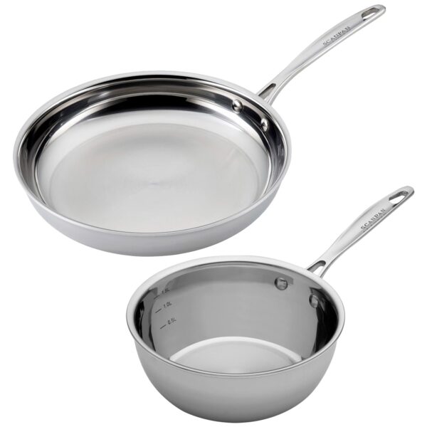 Scanpan Fusion 5 stegepande 28 cm + sauteuse 1,8 liter