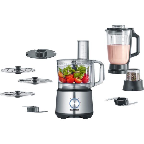 Severin KM3892 foodprocessor med blender