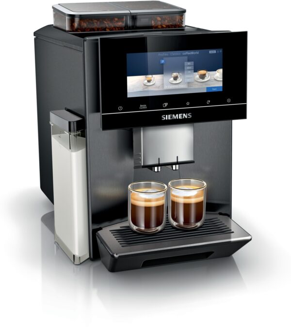 Siemens Automatisk kaffemaskine TQ907R05 (Dark inox) Grå