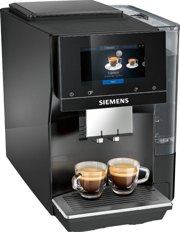 Siemens EQ700 Classic automatisk espressomaskine TP713R09 (sort) Sort