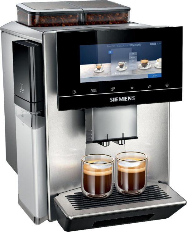 Siemens EQ900 Plus automatisk espressomaskine TQ907RZ3 Sølv