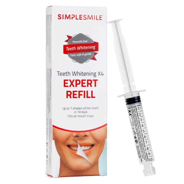 Simplesmile Teeth Whitening X4 Expert Refill (10 ml)  (BeConfident)