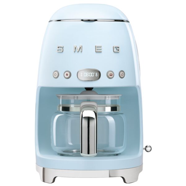 Smeg 50 s Style kaffemaskine DCF02PBEU (pastelblå) Blå