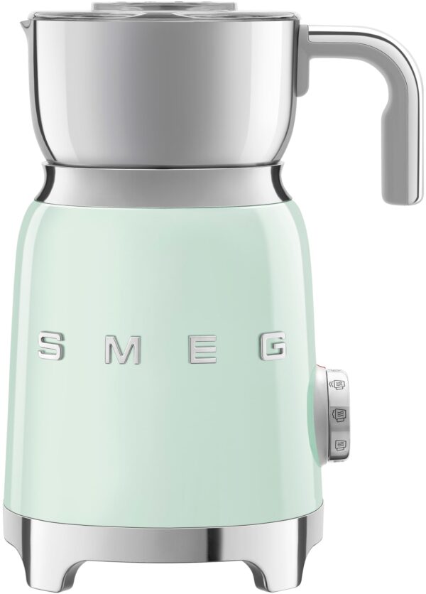 Smeg mælkeskummer i 50 er-stil MFF11BLEU (pastelgrøn) Grøn