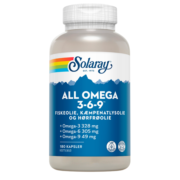 Solaray All Omega 3-6-9 (180 kaps)  (Solaray)