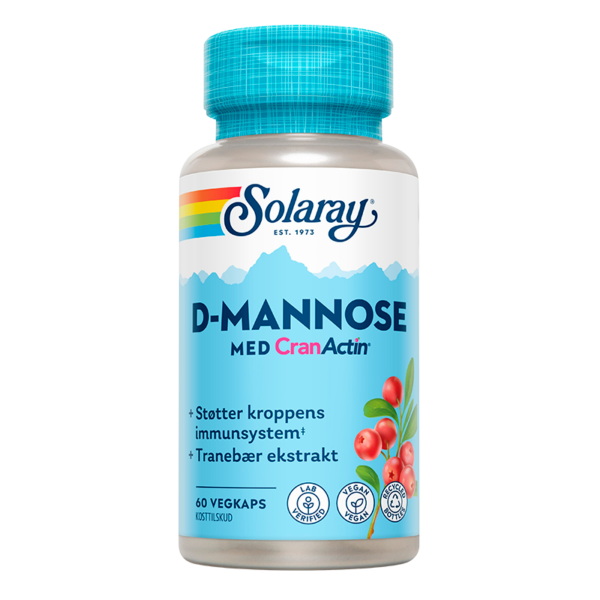 Solaray D-Mannose M. CranActin (60 kaps)  (Solaray)