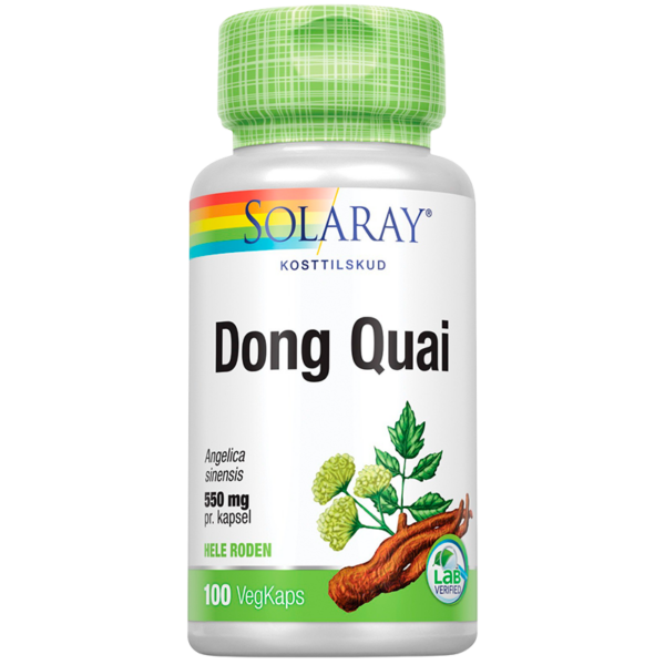 Solaray Dong Quai 550 mg (100 kapsler)  (Solaray)