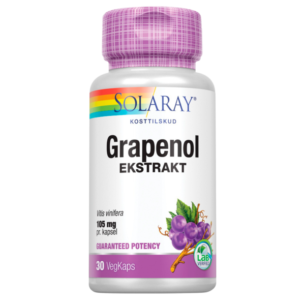 Solaray Grapenol 100 mg (30 kap)  (Solaray)