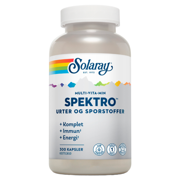 Solaray Spektro Multi-Vita-Min (300 kapsler)  (Solaray)