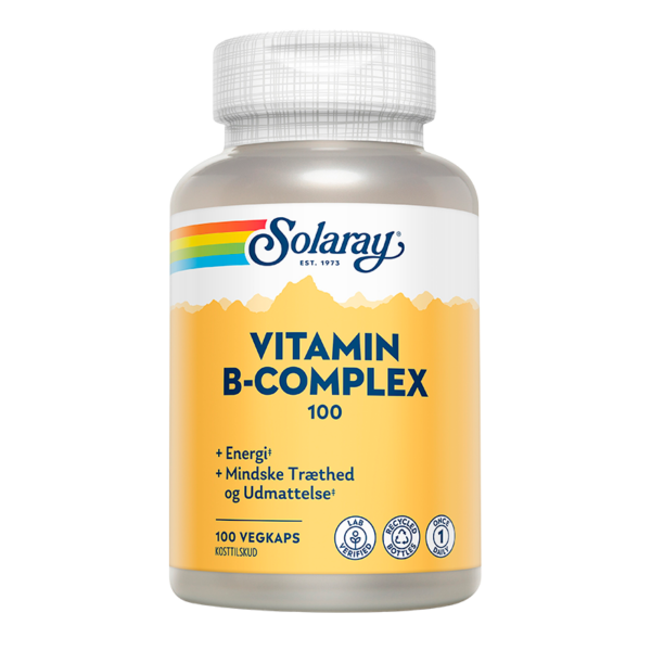 Solaray Vitamin B-Complex (100 kaps)  (Solaray)