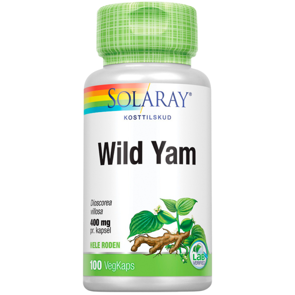 Solaray Wild Yam Root 400 mg (100 kap)  (Solaray)