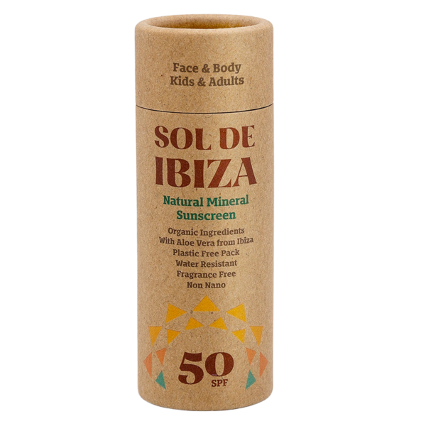 Sol De Ibiza Face & Body Plastic Free Stick SPF50 (45 g)  (Sol De Ibiza)