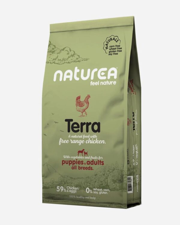 Naturea Naturals Terra Adult & Puppies - Fritgående Kylling, 2 kg