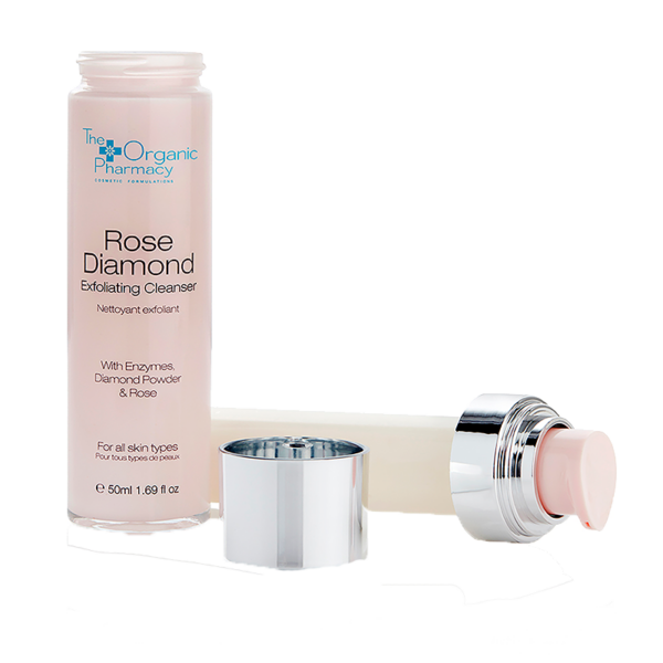 The Organic Pharmacy Rose Diamond Exfoliating Cleanser Refill (50 ml)  (The Organic Pharmacy)